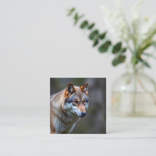 Business card スクエア名刺 (スタンド正面)