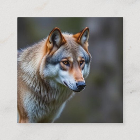 Business card  スクエア名刺 (正面)