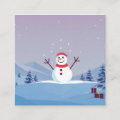 Business Card スクエア名刺 (正面)