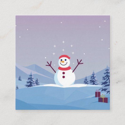 Business Card スクエア名刺 (正面)