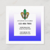 Business Card スクエア名刺 (裏面)