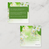 Business Card スクエア名刺 (正面/裏面)