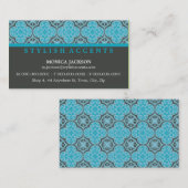 BUSINESS CARD ::スタイリッシュで古いL6 名刺 (正面/裏面)