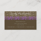 BUSINESS CARD :: パターン（の模様が）ある sunstone P7 名刺 (裏面)