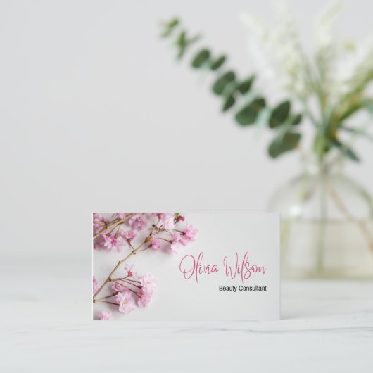 business card 名刺 (スタンド正面)