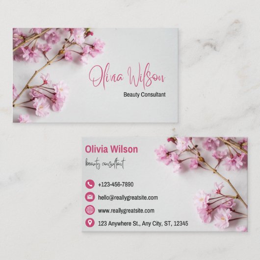 business card 名刺 (正面/裏面)