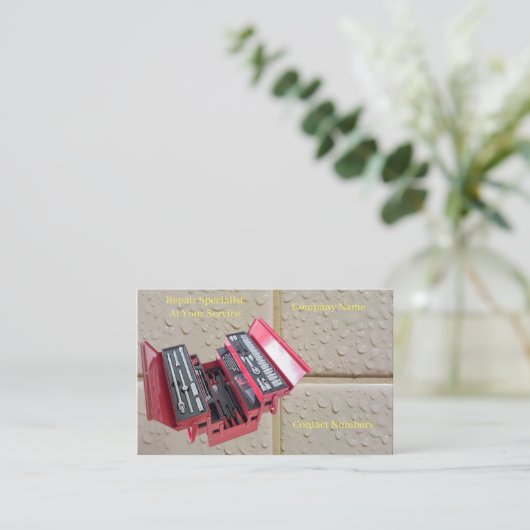 Business Card 名刺 (スタンド正面)