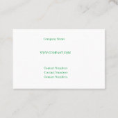 Business Card 名刺 (裏面)