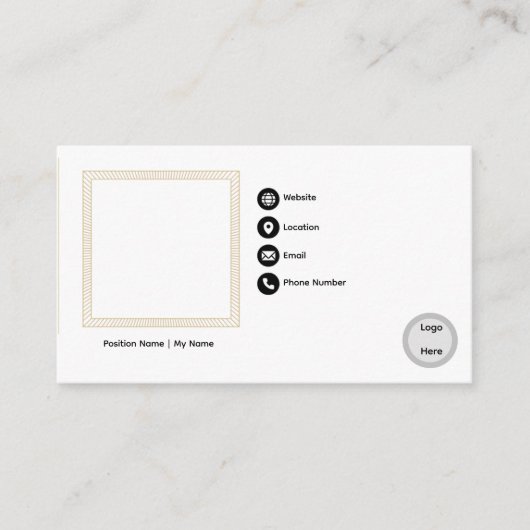 Business Card 名刺 (正面)