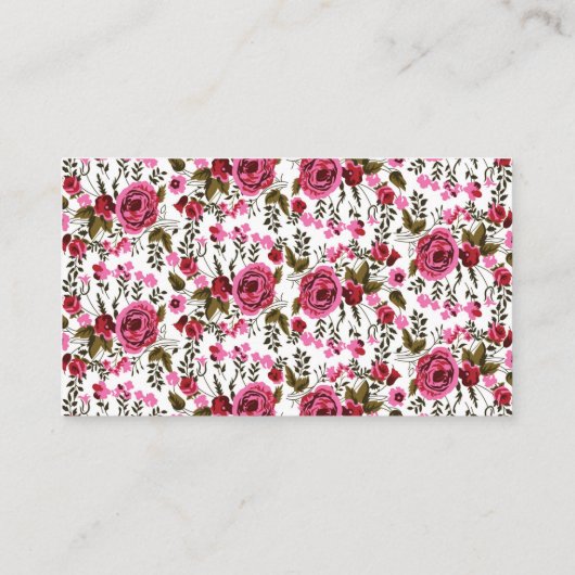 Business Card 名刺 (裏面)