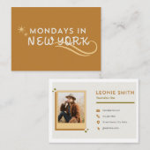 Business card  名刺 (正面/裏面)