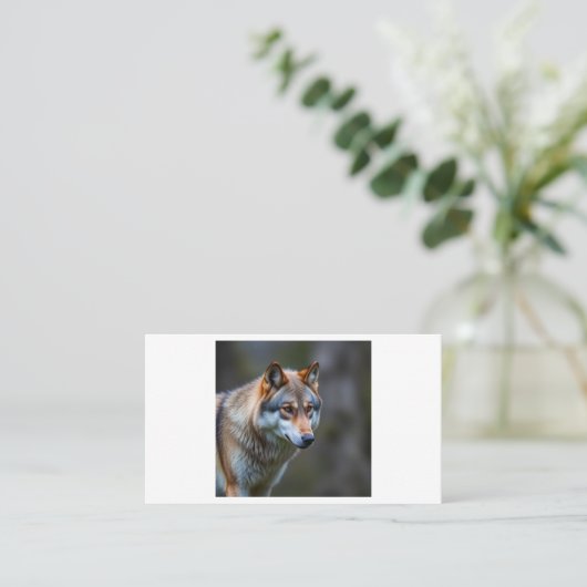 Business card 名刺 (スタンド正面)