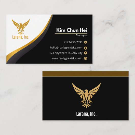business card 名刺 (正面/裏面)