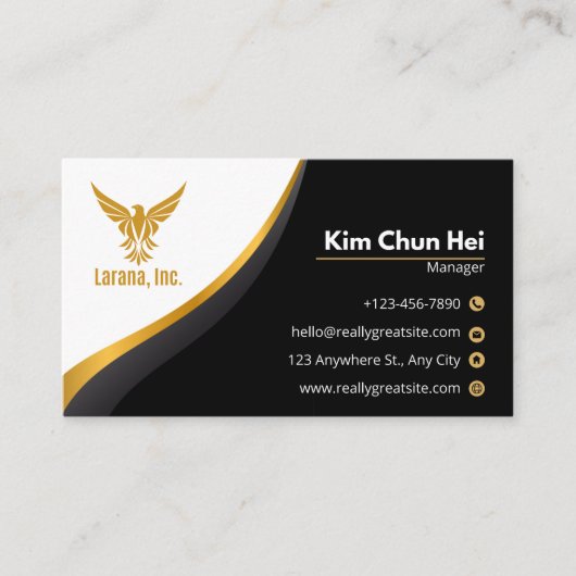 business card 名刺 (正面)