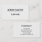 Business card 名刺 (正面/裏面)