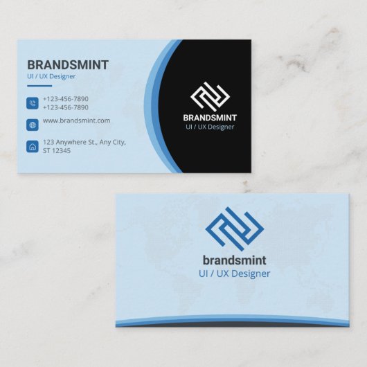 business card 名刺 (正面/裏面)