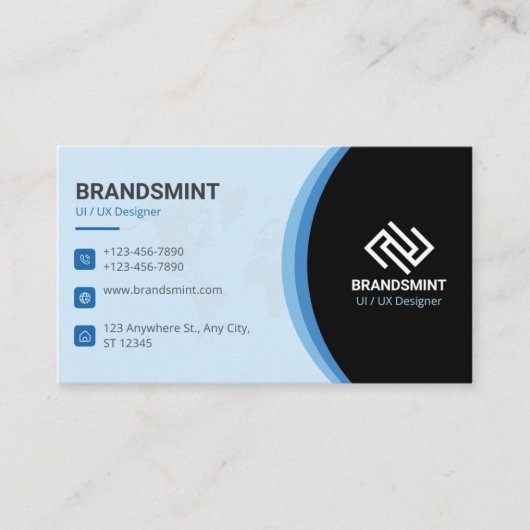 business card 名刺 (正面)