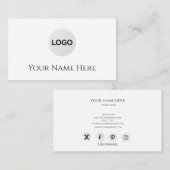 Business Card 名刺 (正面/裏面)