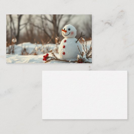 Business Card 名刺 (正面/裏面)