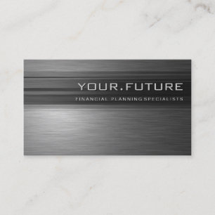 BUSINESS CARD ::未来的モダン金属L12 名刺