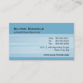 BUSINESS CARD :：未来的モダン金属L4 名刺 (裏面)