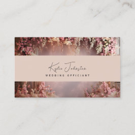 Business Card、結婚のOfficiantソフト 名刺