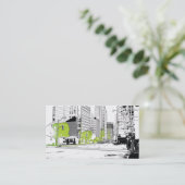 Business card - Carte de visite Architecture 名刺 (スタンド正面)