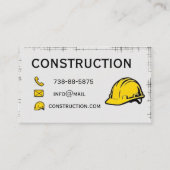 business card construction 名刺 (正面)