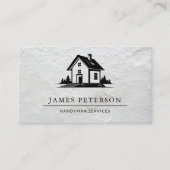Business card construction handyman services  名刺 (正面)