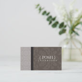 BUSINESS CARD :: divinely damask L 2 名刺 (スタンド正面)