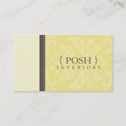 BUSINESS CARD :: divinely damask L 8 名刺 (正面)