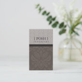 BUSINESS CARD :: divinely damask P 2 名刺 (スタンド正面)