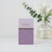 BUSINESS CARD :: divinely damask P 5 名刺 (スタンド正面)