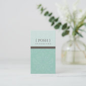 BUSINESS CARD :: divinely damask P 7 名刺 (スタンド正面)