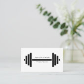 Business card for a fitness trainer or nutritionis 名刺 (スタンド正面)