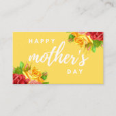 business card happy mother day  名刺 (正面)