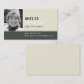 BUSINESS CARD :: jazzy photo 3L 名刺 (正面/裏面)