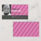 BUSINESS CARD :: jazzy photo 6L 名刺 (正面/裏面)