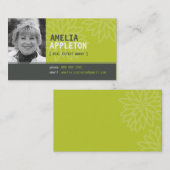 BUSINESS CARD :: jazzy photo 8L 名刺 (正面/裏面)