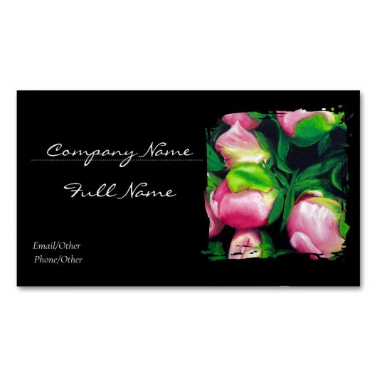 Business Card magnet マグネット名刺 (正面)