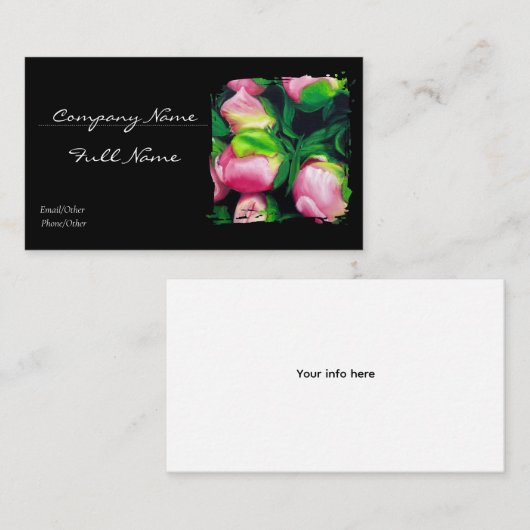 Business Card magnet 名刺 (正面/裏面)