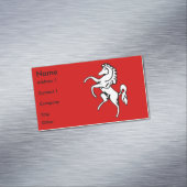 Business Card Magnet with Flag of Kent County マグネット名刺 (インサイチュ)
