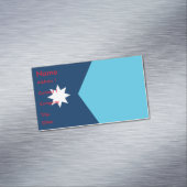 Business Card Magnet with Flag of Minnesota, US マグネット名刺 (インサイチュ)