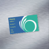 Business Card Magnet with Flag of Ottawa, Canada マグネット名刺 (インサイチュ)