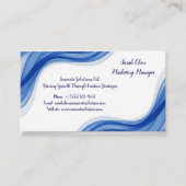 Business Card Minimalist Calligraphy Photographer 名刺 (正面)