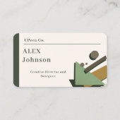 Business Card _ Modern 名刺 (正面)
