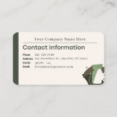 Business Card _ Modern 名刺 (裏面)