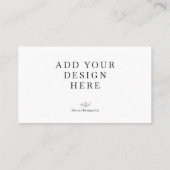 Business Card Printing 名刺 (裏面)