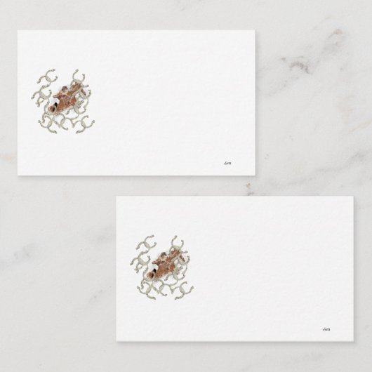 Business Card: Race is On 名刺 (正面/裏面)