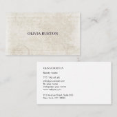 Business card simple style texture background 名刺 (正面/裏面)